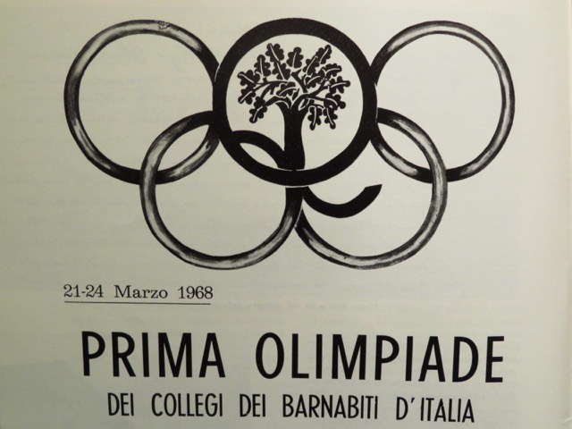 Prima Olimpiade Barnabiti - Marzo 1968