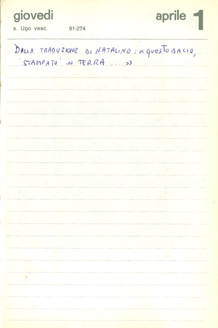 1 aprile 73